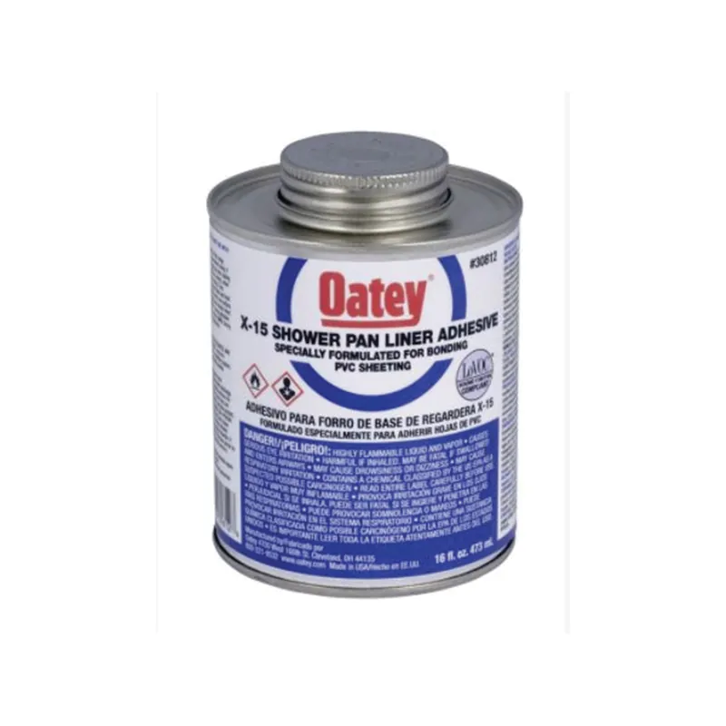 Hot Picks Oatey X-15 Series 30812 Bonding Adhesive, 16 oz, Liquid, Green