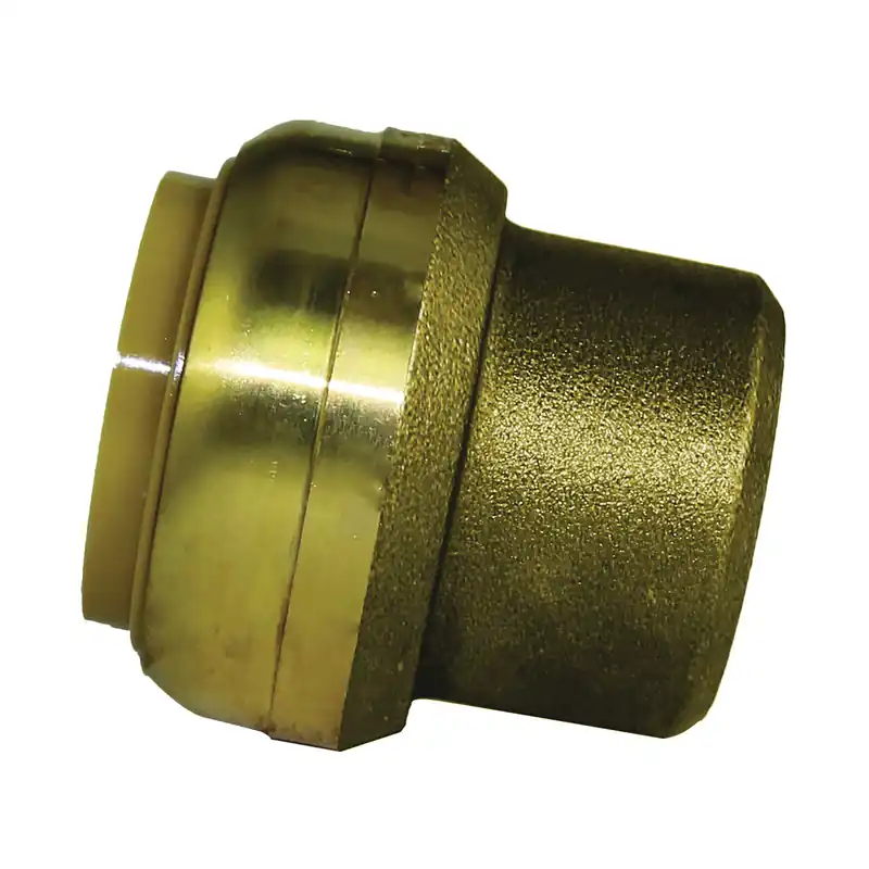 Don’t Miss Out SharkBite U520LFA End Cap, 1 in, Brass, Chrome, 200 psi Pressure