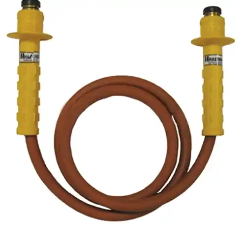 Hastings 15KV 2/0 x 10' Jumper With Large Range Yellow Heads 6746 Luxury