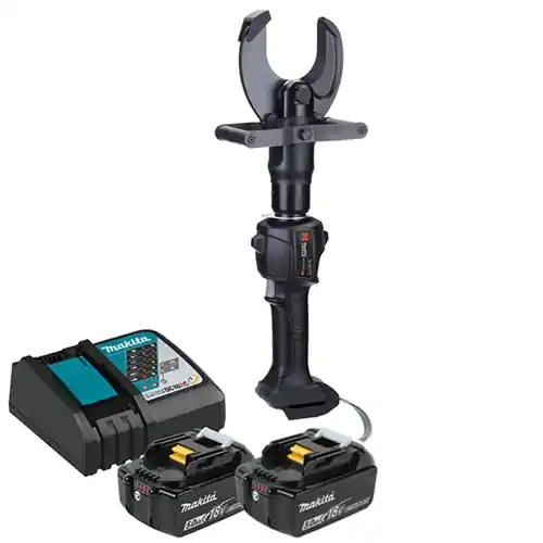 Huskie 18V(Makita) 12-Ton AL/CU Inline Cutting Tool Kit With 120VAC Charger SL-MK795YC Wholesale