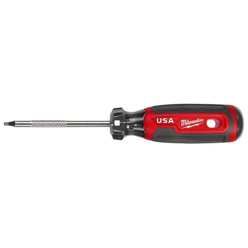 Handmade Milwaukee USA MADE #1 Square 3" Cushion Grip Screwdriver MT217
