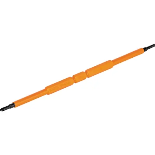 New Arrival Klein 1000V Insulated Double-Ended Screwdriver Blade 2-Pack - Slotted/Phillips 13157INSP