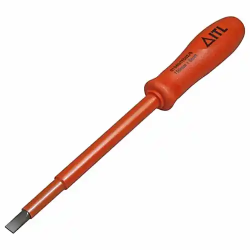 Insulated Tools Ltd 1000V Insulated Screwdriver - 6" x 5/16" Slotted 01940 Instant Buy