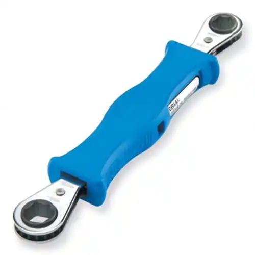 Crafted Speed Systems 1000V Insulated Ratcheting Double Box Wrench - 3/8" & 9/16" RBW-38916