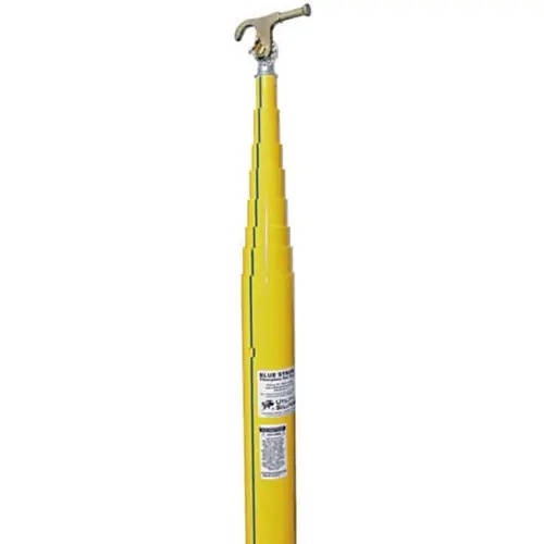Sale Utility Solutions BLUE STRIPE® Heavy-Duty Fiberglass 25Ft Telescopic Hot Stick USTS-HD-025