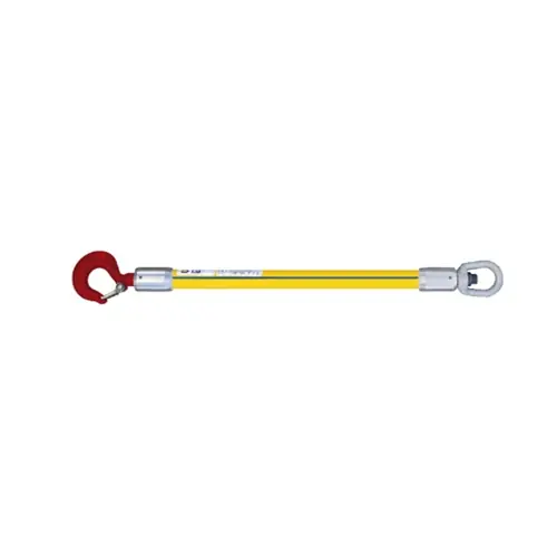 While Supplies Last Utility Solutions BLUE STRIPE® Link Stick - 12" Fiberglass Length, Safety Hook & Swivel Eye USLS-012-HOOK