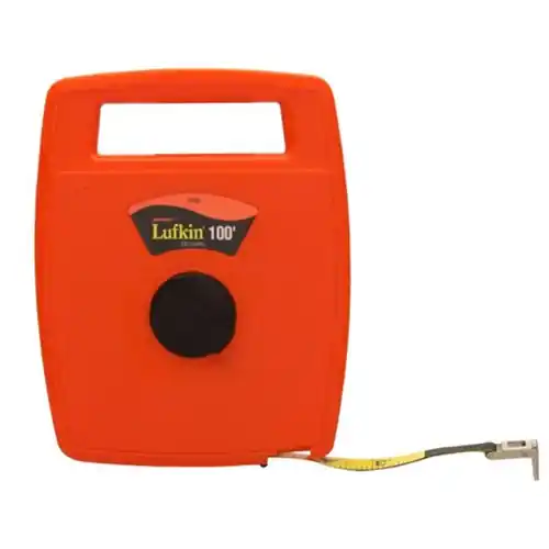 Crescent Lufkin® 1/2" x 100' Linear Fiberglass Tape Measure 706L Super Sale