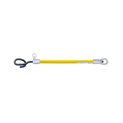 Top Rated Utility Solutions BLUE STRIPE® Link Stick - 15" Fiberglass Length, HD Pig Tail & Swivel Eye USLS-015-HOG