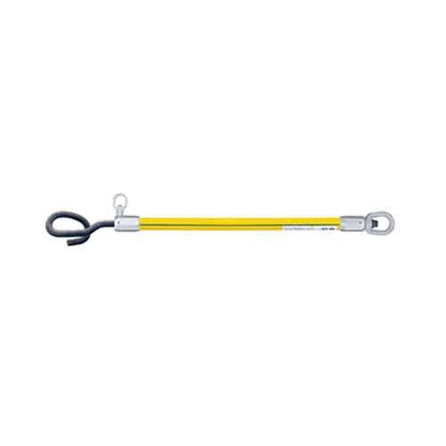 Express Delivery Utility Solutions BLUE STRIPE® Link Stick - 15" Fiberglass Length, Pig Tail & Swivel Eye USLS-015-PIG