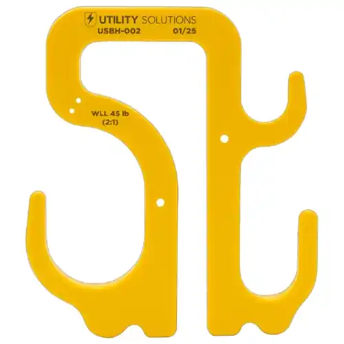 Utility Solutions BUCKET MATE Double Polymeric Hook USBH-002 Budget