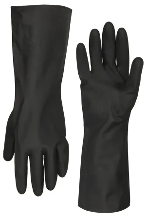 Cleaning Gloves Neoprene 13 in. Long Cuff Black L - Legacy Manufacturing Best Choice
