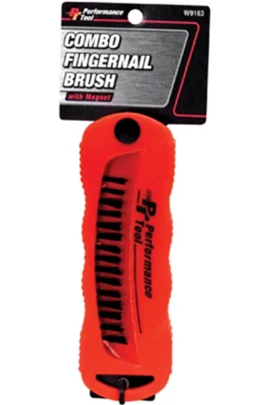 COMBO FINGERNAIL BRUSH W/MAGNET - Wilmar - Performance Tool Special Offer