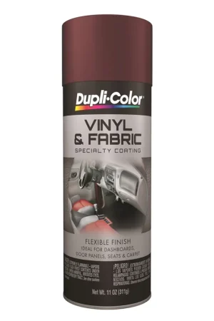 Dupli-Color Vinyl And Fabric Coating; Burgundy; 11 oz. Aerosol - Krylon Factory Price
