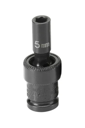 SOC 5MM 1/4D IMP UNIV 6PT - Grey Pneumatic Free Shipping