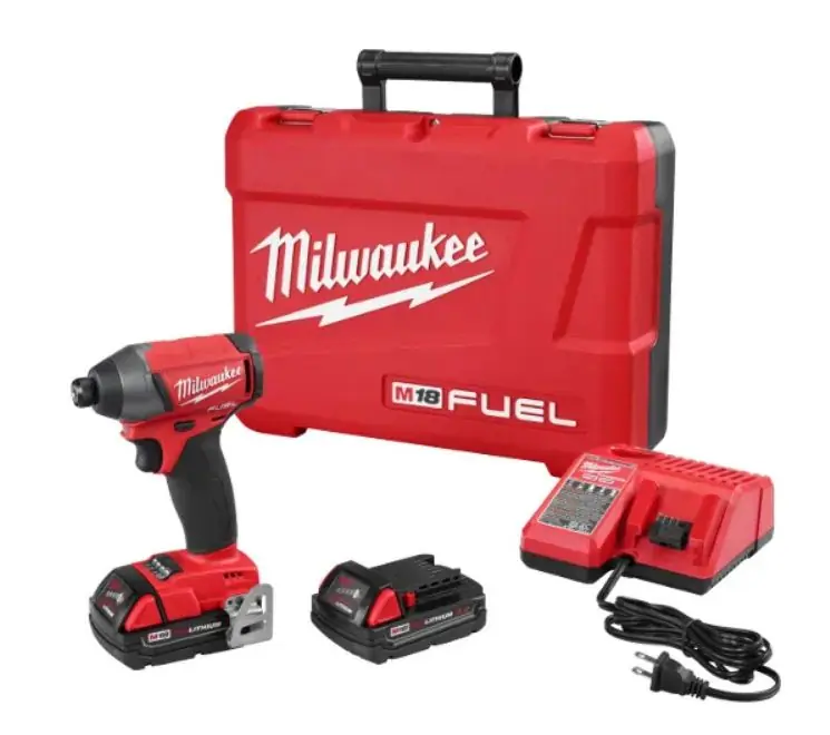 M18 FUEL™ 1/4" Hex Impact Driver Kit - CP Batteries - Milwaukee Electric Tools Fast Shipping