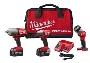Crafted M18 3 Pc Fuel 1/2" High Torque - Milwaukee Electric Tools