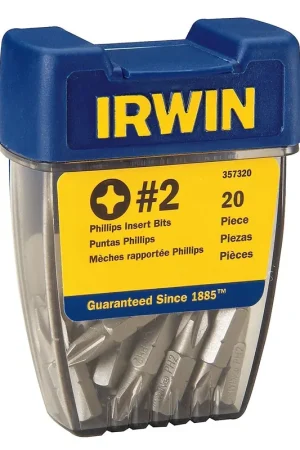 #2 PHILLIPS INSERT BIT(PK/20) - Hanson Hassle-Free Returns