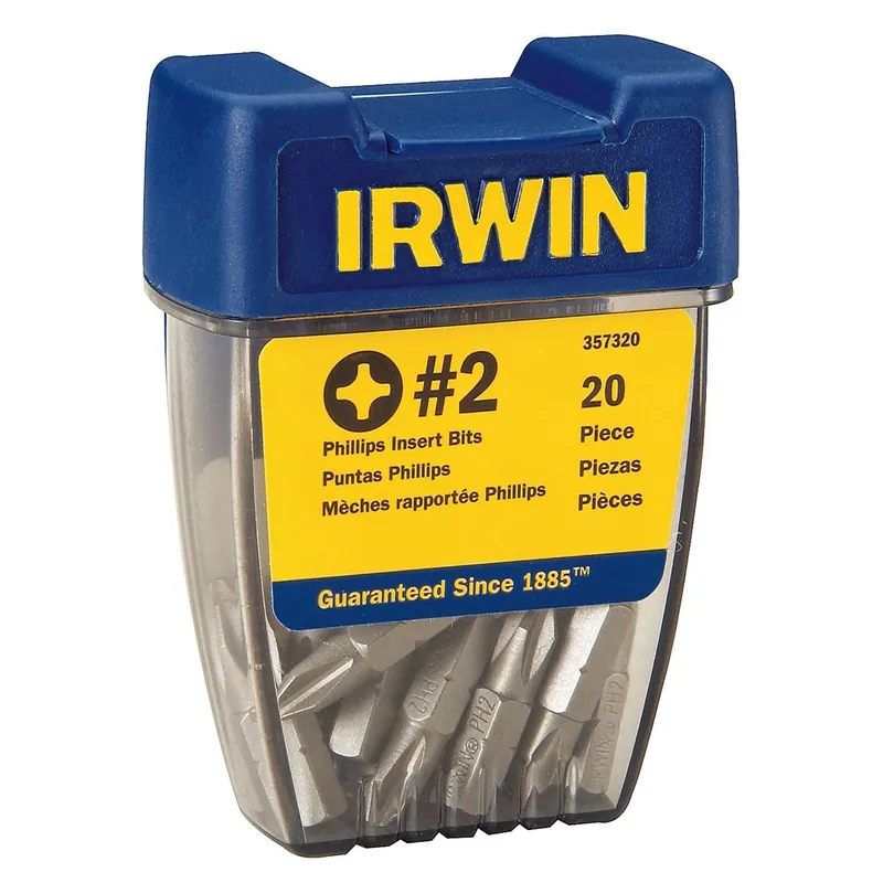 #2 PHILLIPS INSERT BIT(PK/20) - Hanson Hassle-Free Returns