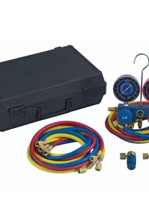 New Release Dual R12 134a Manifold Kit - Robinair