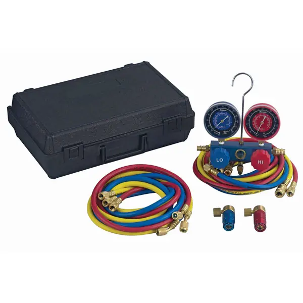 New Release Dual R12 134a Manifold Kit - Robinair