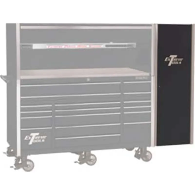 Authentic Extreme Tools Side Cabinet - Black - Extreme Tools