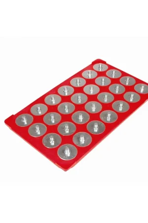 Original Socket Caddy Red 1/4" - Super Test Markdown