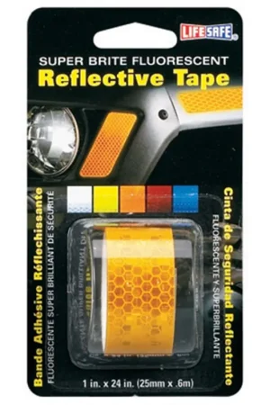 Yellow Fluor Reflective Tape - Incom MFG Modern