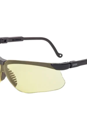 GENESIS BLACK FRAME AND AMBER LENS - Uvex Popular