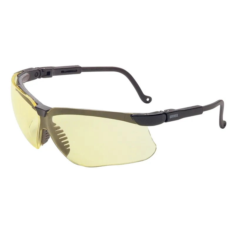 GENESIS BLACK FRAME AND AMBER LENS - Uvex Popular