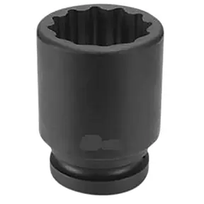 Direct From Manufacturer Grey Pneumatic | 4250D | 1" Drive x 1-9/16" 12-Point Deep Length Fractional Impact Socket
