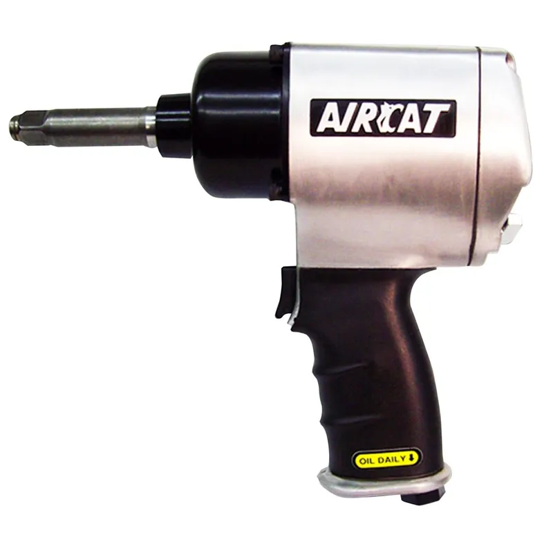 Reduced Price Aircat Tools | 1404-2 | 1/2" Aluminum Air Impact Wrench w Extended 2" Anvil