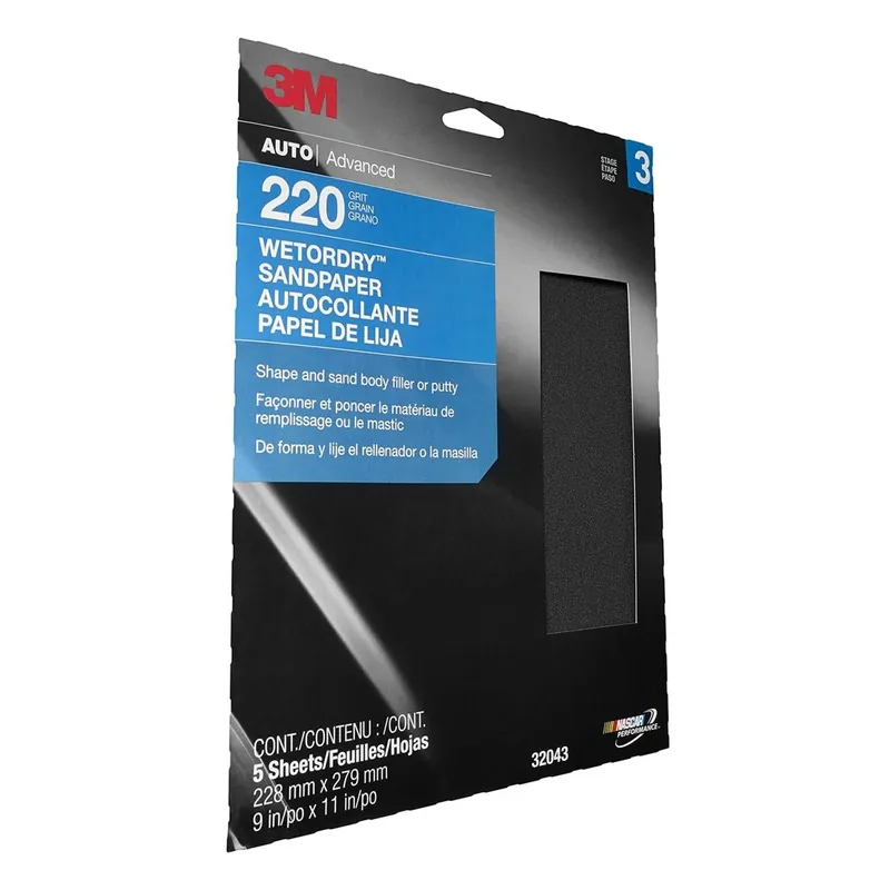 Buy Today 3M Automotive | 32043 | Imperial Wetordry Sheet, 220 Grade