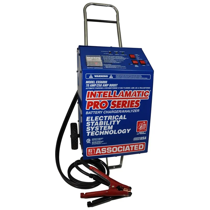 Associated Equipment | ESS6008 | Fully Automatic 12V Intellamatic Battery Charger Seasonal Sale