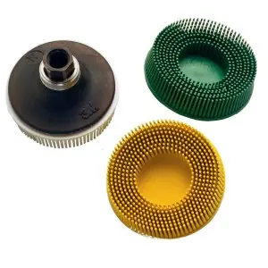 3M Automotive | 18737 | Scotch-Brite Roloc Bristle Disc, 3 Inches x 5/8 Tapered New Arrival