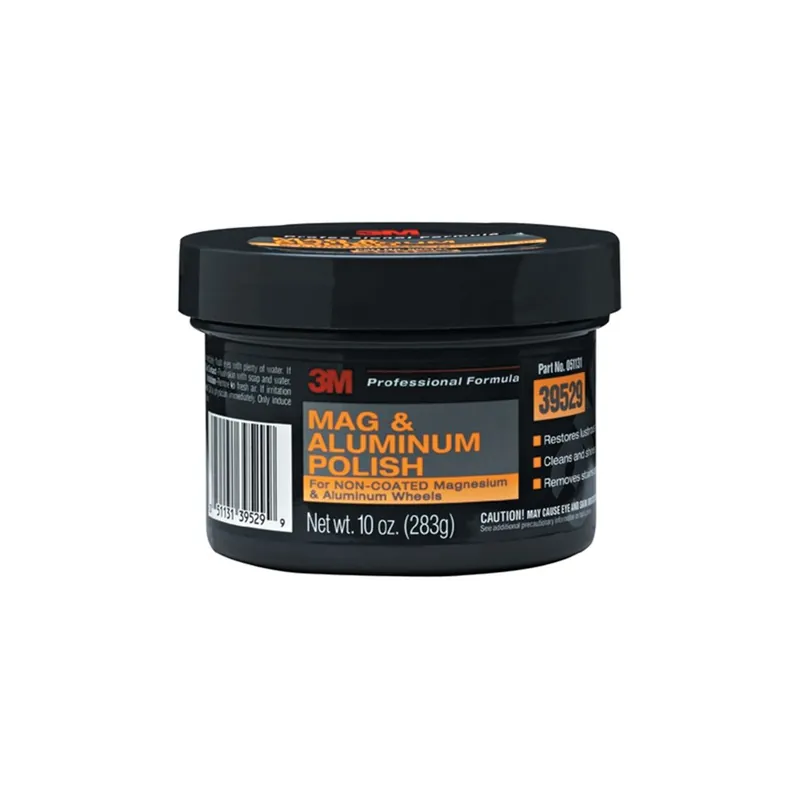 3M Automotive | 39529 | Mag and Aluminum Polish, 8.0 Ounce Net Weight Crafted