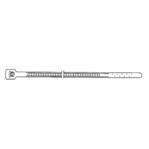 Authentic 3M Automotive | 6224 | Miniature Cable Tie Natural, 4 Inches