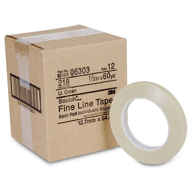 3M Automotive | 6303 | 3M Scotch Fine Line Tape 218 Green 1/2 Inch - 6303 Buy Direct