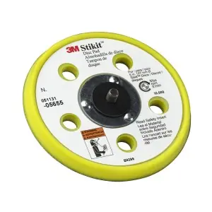 3M Automotive | 5655 | Stikit Low Profile Disc Pad D/F, 5 Inch Modern