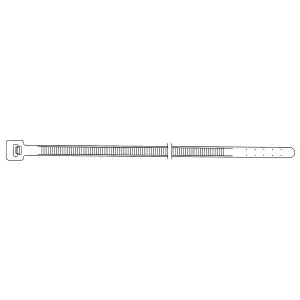 Save Now 3M Automotive | 6203 | Standard Cable Tie Weather-Resisant Black, 12 Inches 100/Bag