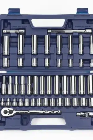 Buy Online J.H. Williams | JHW50666 | 47 pc 3/8" Drive -Point SAE & Metric Shallow and Deep Socket and