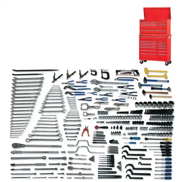 J.H. Williams | WSC-352TB | Master Maintenance Service Tool Set 352-Pc w Tool Boxes While Supplies Last