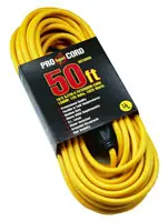 Bayco Products | SL-750 | Contractor Grade Single Tap Extension Cord 50 Ft 16/3 No Minimum Order