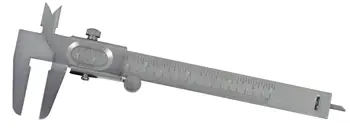 Professional Grade General Tools & Instruments | 722 | Metric and English Vernier Caliper