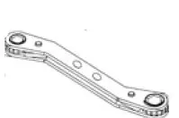 Lang | ROW-2022A | 5/8"x11/16" 12pt Offset Ratchet Box Wrench Limited Edition