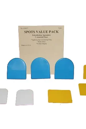 Hassle-Free Returns Blair Tool & Plastics | 620027 | Spots Value Pack Assorted Spreaders 9-Pc