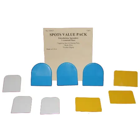 Hassle-Free Returns Blair Tool & Plastics | 620027 | Spots Value Pack Assorted Spreaders 9-Pc