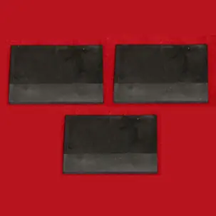 Hot Deal Blair Tool & Plastics | 620026 | Beveled Edge Rubber Spreaders 3 x 2 Inch 3 Pack