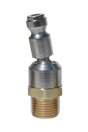 Super Sale Acme Automotive | A925N4BSF | 1/4" FPT Automotive / Tru-Flate Ball Swivel Connector