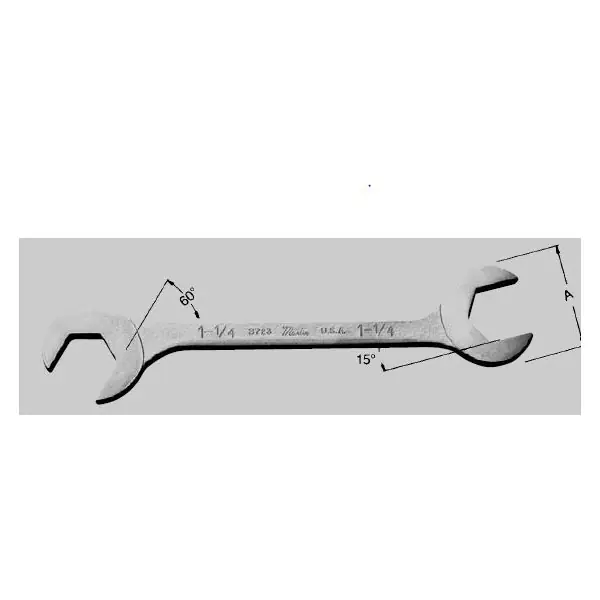 Free Delivery Martin Tools | BLK3732 | Industrial Black Hydraulic Wrench with 2" x 2" Angle Openings