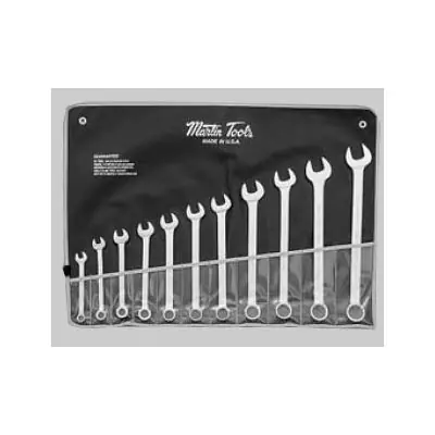 Popular Martin Tools | C11K | Combination Wrench - Chrome Set